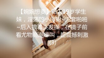 【婉婉想要】新人19岁学生妹，淫荡的小母狗~无套啪啪~后入拽着头发操，在镜子前看尤物高潮嚎叫，超震撼刺激 (3)