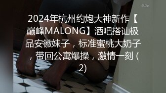 2024年杭州约炮大神新作【巅峰MALONG】酒吧搭讪极品安徽妹子，标准蜜桃大奶子，带回公寓爆操，激情一刻 (2)