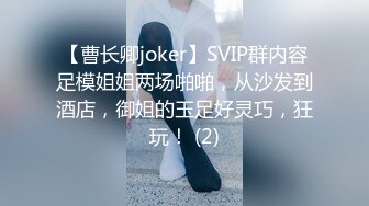 【曹长卿joker】SVIP群内容足模姐姐两场啪啪，从沙发到酒店，御姐的玉足好灵巧，狂玩！ (2)