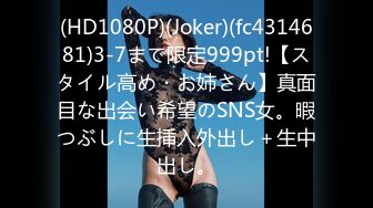 (HD1080P)(Joker)(fc4314681)3-7まで限定999pt!【スタイル高め・お姉さん】真面目な出会い希望のSNS女。暇つぶしに生挿入外出し＋生中出し。