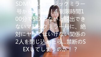 SDMM-149 マジックミラー号からの脱出！4 制限時間100分でSEXしないと脱出できないマジックミラー号に、絶対にヤってはいけない関係の2人を閉じ込めたら…禁断のSEXしてしまうのか！？