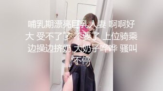 哺乳期漂亮巨乳人妻 啊啊好大 受不了了 不要了 上位骑乘 边操边挤奶 大奶子哗哗 骚叫不停