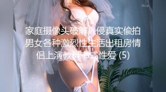 家庭摄像头破解入侵真实偸拍男女各种激烈性生活出租房情侣上演教科书式性爱 (5)